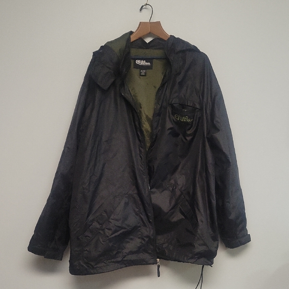Ecko Function Men's Black and Olive Windbreaker